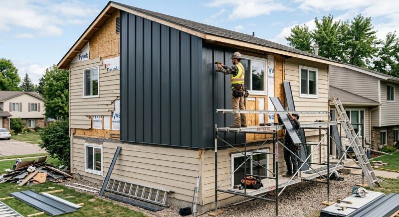 Metal Siding Replacement in Mebane, NC