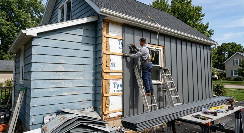 Metal Siding Replacement in Sanford, NC