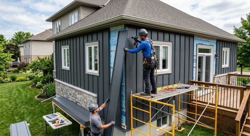 Metal Siding Replacement in Wake County, NC