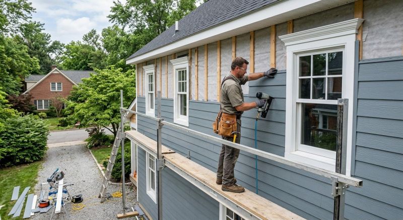 Polymer Siding Installation in Pittsboro, NC