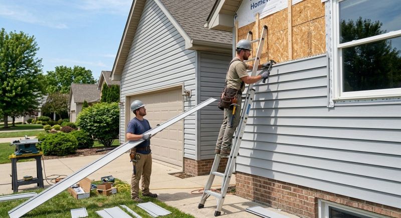 Residential Siding Installation in Pittsboro, NC
