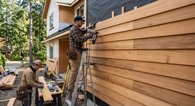 Rustic Siding Installation in Pittsboro, NC