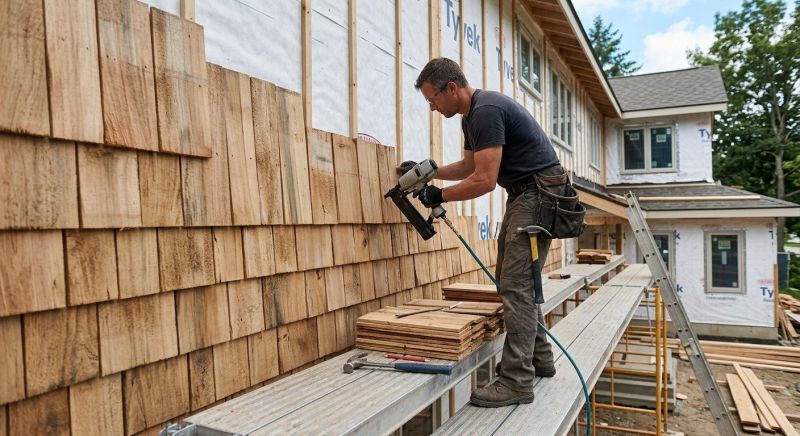 Shake Siding Installation in Durham, NC