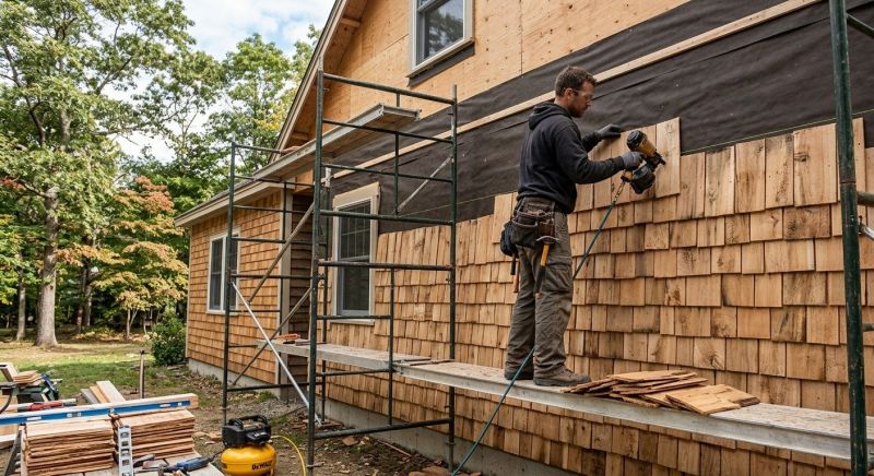 Shake Siding Installation in Pittsboro, NC