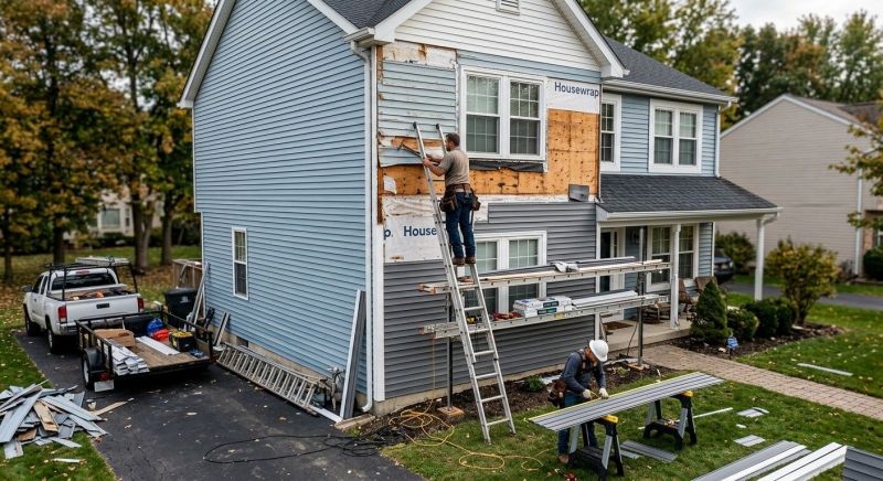 Siding Replacement in Morrisville, NC