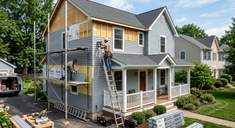 Synthetic Siding Installation in Pittsboro, NC