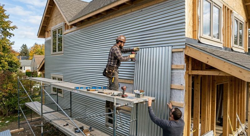 Tin Siding Installation in Pittsboro, NC