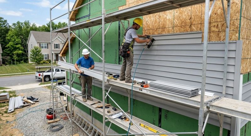 Vinyl Siding Installation in Apex, NC