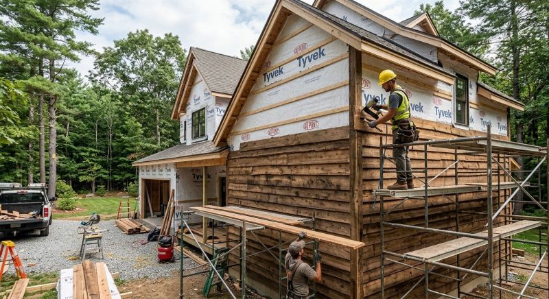Wood Barn Siding Installation in Pittsboro, NC