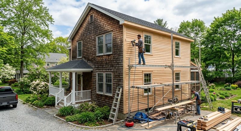 Wood Siding Installation in Broadway, NC