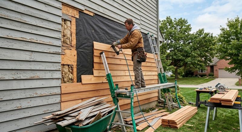 Wood Siding Installation in Carrboro, NC
