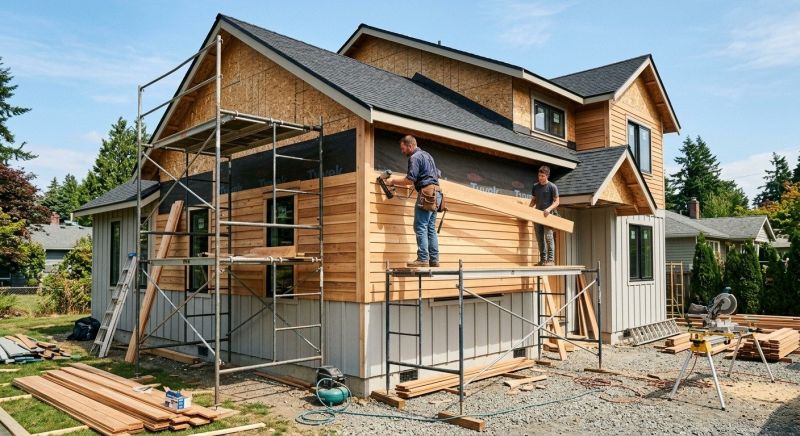 Wood Siding Installation in Graham, NC