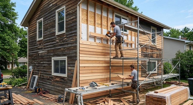 Wood Siding Replacement in Haw River, NC