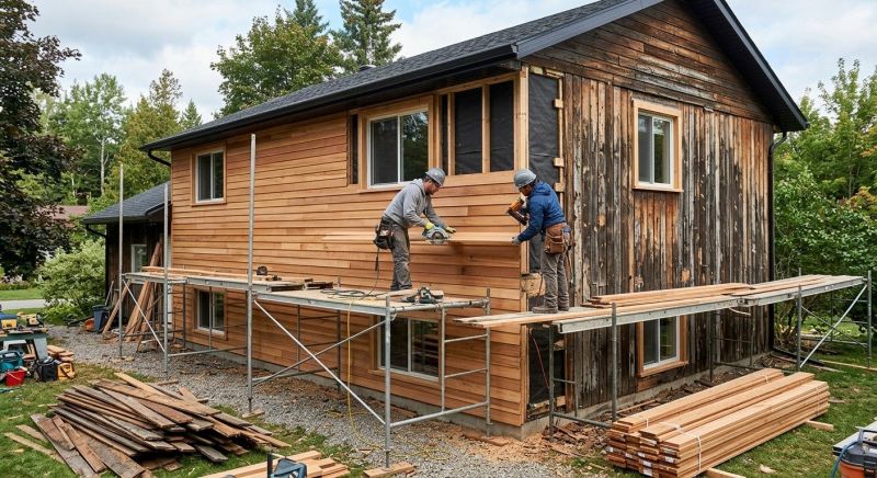 Wood Siding Service in Cary, NC