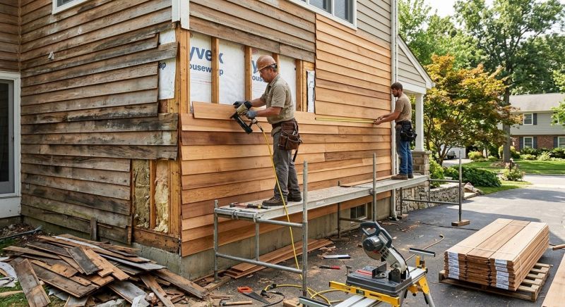 Wood Siding Service in Wake County, NC